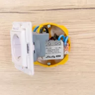   Shelly EM Mini Gen4 – fogyasztásmérő, 1 áramkörös, 16A, Wi-Fi, Bluetooth, Matter, Zigbee