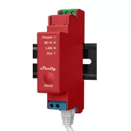   Shelly PRO 1PM – relé modul, fogyasztásmérő, DIN-sínes, 16A, Wi-Fi, Ethernet, Bluetooth