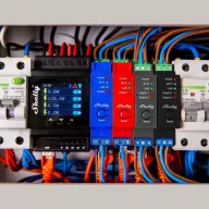   Shelly PRO 1 – relé modul, feszültségmentes kapcsolás, DIN-sínes, 16A, Wi-Fi, Ethernet, Bluetooth