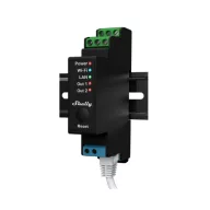   Shelly PRO 2PM – relé modul, 2 áramkörös, redőnyvezérlő, fogyasztásmérő, DIN-sínes, Wi-Fi, Ethernet, Bluetooth