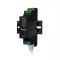 Shelly PRO 2PM – relé modul, 2 áramkörös, redőnyvezérlő, fogyasztásmérő, DIN-sínes, Wi-Fi, Ethernet, Bluetooth