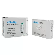   Shelly PRO 3EM 3CT63 – fogyasztásmérő, DIN-sínes, háromfázisú, Wi-Fi, Ethernet