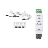   Shelly PRO 3EM 3CT63 – fogyasztásmérő, DIN-sínes, háromfázisú, Wi-Fi, Ethernet