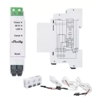   Shelly PRO 3EM 3CT63 – fogyasztásmérő, DIN-sínes, háromfázisú, Wi-Fi, Ethernet