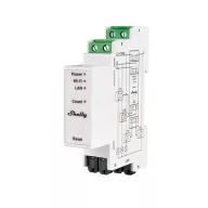   Shelly PRO 3EM 400A – fogyasztásmérő, három fázisú, nagy teljesítményű, 3x400A áramváltós, Wi-Fi, Ethernet