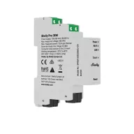   Shelly Pro 3EM 120A V2 – fogyasztásmérő, három fázisú, 3 x 120A áramváltóval, Wi-Fi, Ethernet, Matter (SPEM-003CEBEU)