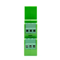   Shelly PRO Dimmer 2PM – fényerőszabályozó modul, 2 áramkörös, DIN-sínes, fogyasztásmérő, Wi-Fi, Ethernet, Bluetooth