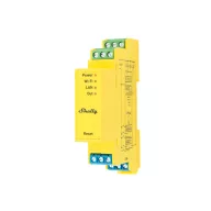   Shelly PRO RGBWW PM – RGBWW LED vezérlő, DIN-sínes, fogyasztásmérő, Wi-Fi, Ethernet