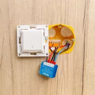   Shelly Qubino Wave 1 Mini – relé modul, 1 áramkörös, feszültség-mentes kapcsolás, Z-Wave