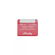   Shelly Wave 1PM Mini – relé modul, 1 áramkörös, fogyasztásmérő, 8A, Z-Wave EU LR