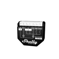   Shelly Qubino Wave 2PM – relé modul, 2 áramkörös, fogyasztásmérő, Z-Wave