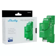   Shelly Wave Pro Dimmer 2PM –fényerőszabályozó modul, 2 áramkörös, fogyasztásmérő, Z-Wave