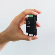   Shelly Wave Pro Shutter – relé modul, redőny és árnyékoló vezérlő, DIN-sínes, Z-Wave