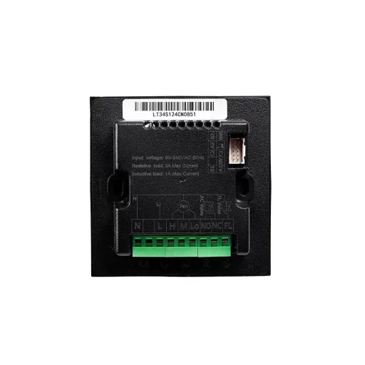 Shelly LinkedGo ST802-B – termosztát, HVAC, kijelzővel, Wi-Fi, Bluetooth
