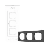   Aqara H2 Switch Frame – sorolókeret, hármas, EU, szürke (FE-X02DG)