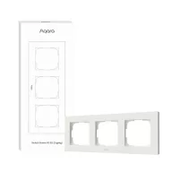   Aqara H2 Switch Frame – sorolókeret, hármas, EU, fehér (FE-X02D)