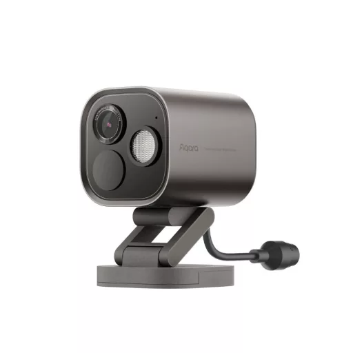 Aqara G5 Camera Hub Pro – kamera, kültéri, Zigbee és Thread hub, POE verzió, szürke (CH-C03D)