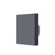   Aqara H1 Light Switch – villanykapcsoló, 1 gombos, csak fázis, Zigbee, szürke (WS-EUK01-G)