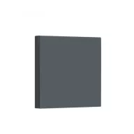   Aqara H1 Light Switch – villanykapcsoló, 1 gombos, csak fázis, Zigbee, szürke (WS-EUK01-G)