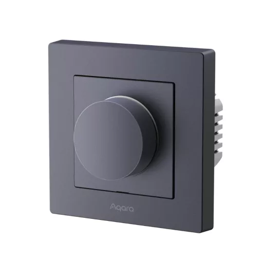 Aqara H2 Dimmer – villanykapcsoló, fényerőszabályzós, Zigbee, Thread, szürke (KD-R01D-G)