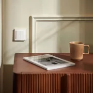   Aqara H2 Light Switch – villanykapcsoló, 2 áramkörös, 4 gombos, Zigbee, Thread, fehér és szürke (WS-K08D)