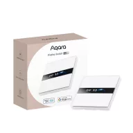   Aqara V1 Display Switch EU – villanykapcsoló, LCD kijelzővel, Zigbee (WS-K02D)