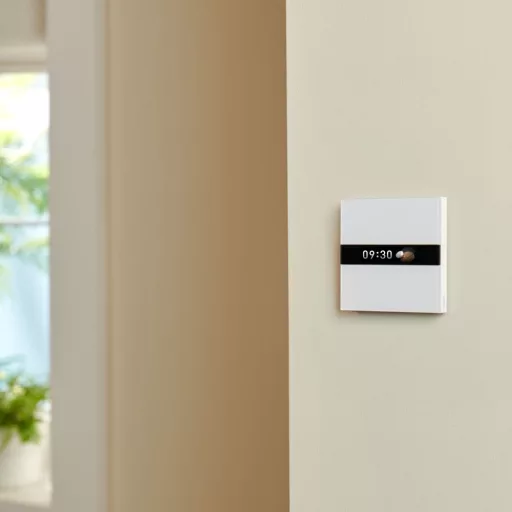 Aqara V1 Display Switch EU – villanykapcsoló, LCD kijelzővel, Zigbee (WS-K02D)