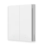   Aqara H1 Remote Switch – kapcsoló, 2 gombos, vezetéknélküli, Zigbee, fehér (WRS-R02)