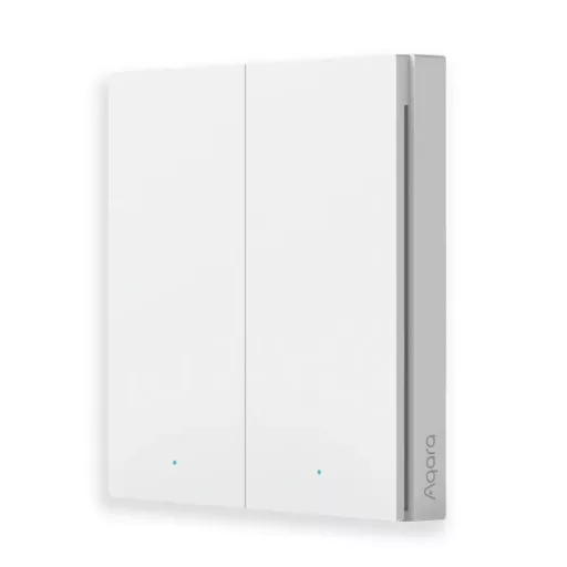 Aqara H1 Remote Switch – kapcsoló, 2 gombos, vezetéknélküli, Zigbee, fehér (WRS-R02)