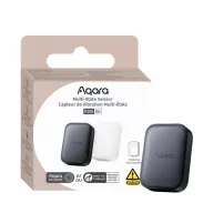   Aqara P100 Multi-State Sensor – ajtó- és ablak nyitás érzékelő, rezgés és dőlésszög szenzorral, Zigbee, Thread, szürke (VB-S03D)