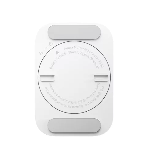 Aqara P100 Multi-State Sensor – ajtó- és ablak nyitás érzékelő, rezgés és dőlésszög szenzorral, Zigbee, Thread, fehér (VB-S03DW)