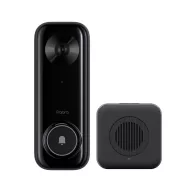   Aqara G400 Doorbell Camera – kaputelefon, AI ember, kisállat és csomag felismeréssel, Wi-Fi, fekete (DB-C03D)