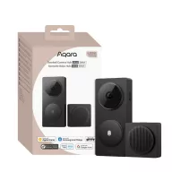   Aqara G410 Doorbell Camera Hub – videó kaputelefon, Zigbee és Thread hub, fekete (CH-C09D)