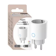   Aqara Power Plug H2 EU (RGB) – fogyasztásmérős okos konnektor, Zigbee, Thread, Bluetooth, Matter, fehér (SP-P05D)