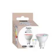   Aqara T2 LED – RGB CCT LED izzó (fehér + színes), állítható színhőmérsékletű, dimmelhető, Zigbee, Thread, GU10 (LB-L03D)