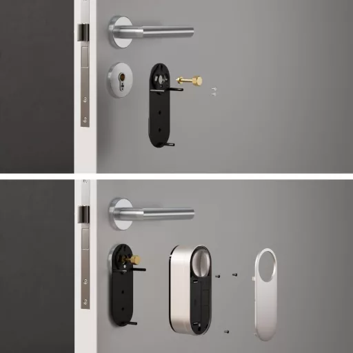 Aqara Adjustable Cylinder R2 – zárbetét, állítható hosszúságú, U200 zárhoz (AL-D04E)