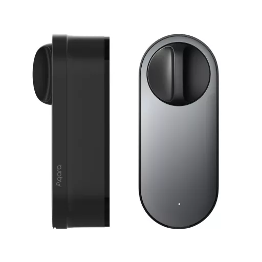 Aqara U200 LITE Smart Lock – retrofit zár, Matter, fekete (EL-D03D)