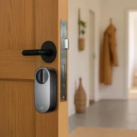   Aqara U200 LITE Smart Lock – retrofit zár, Matter, fekete (EL-D03D)