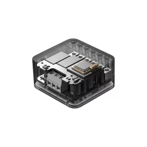Aqara T2 Dual Relay Module – relé modul, 2 áramkörös, redőnyvezérléshez, fogyasztásmérős, Zigbee (DCM-K01)