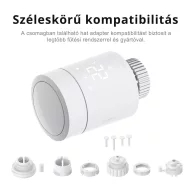   Aqara W600 Thermostat Valve – radiátorszelep, termosztatikus, Zigbee, Thread, Matter (WT-A03D)
