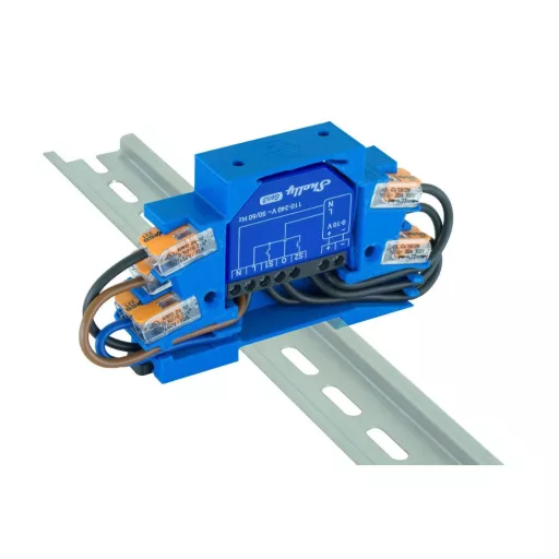 Flexi-Rail W – univerzális DIN sín adapter, Wago kötőelem tartókkal