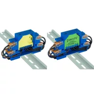   Flexi-Rail W – univerzális DIN sín adapter, Wago kötőelem tartókkal