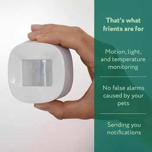 frient Motion Sensor 2 Pet – PIR mozgás-, megvilágítás- és hőmérséklet-érzékelő, Zigbee (MOSZB-153)