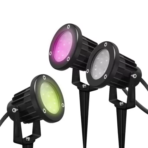 Gledopto GL-G-002P Garden Light Pro – kerti RGB+CCT spot lámpa, 230V, Zigbee, RF 2.4 GHz