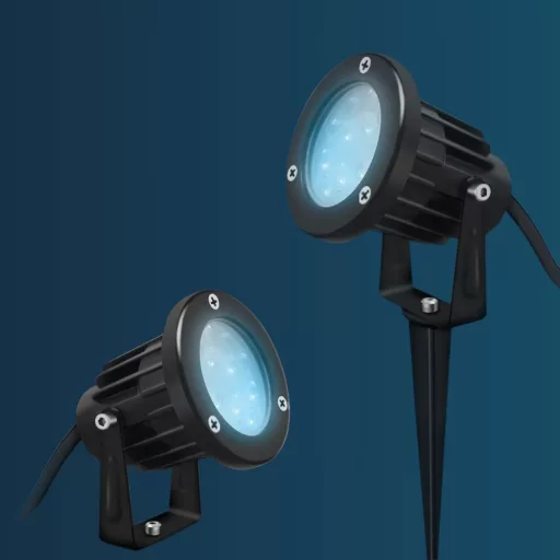 Gledopto GL-G-003P Garden Light Pro – kerti RGB+CCT spot lámpa, 24V, Zigbee, RF 2.4 GHz
