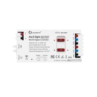   Gledopto AeX2gis – Kétcsatornás, relével és biztosítékkal ellátott WLED vezérlő, Wi-Fi, RF  (GL-C-116WL-RF)