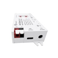  Gledopto AeX2gis – Kétcsatornás, relével és biztosítékkal ellátott WLED vezérlő, Wi-Fi, RF  (GL-C-116WL-RF)