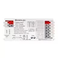   Gledopto GL-C-201P Pro LED Controller – 5-in-1-ben LED vezérlő, kapcsolóbemenettel, Zigbee, RF 2.4 GHz