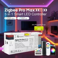  Gledopto Zigbee Pro Max – 5-az-1-ben LED vezérlő, 15A, Zigbee, RF 2.4 GHz (GL-C-601P)