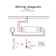   Gledopto GL-DR-001Z DIN Rail – relé modul, DIN-sínes, fogyasztásmérős, 16A, Tuya Zigbee